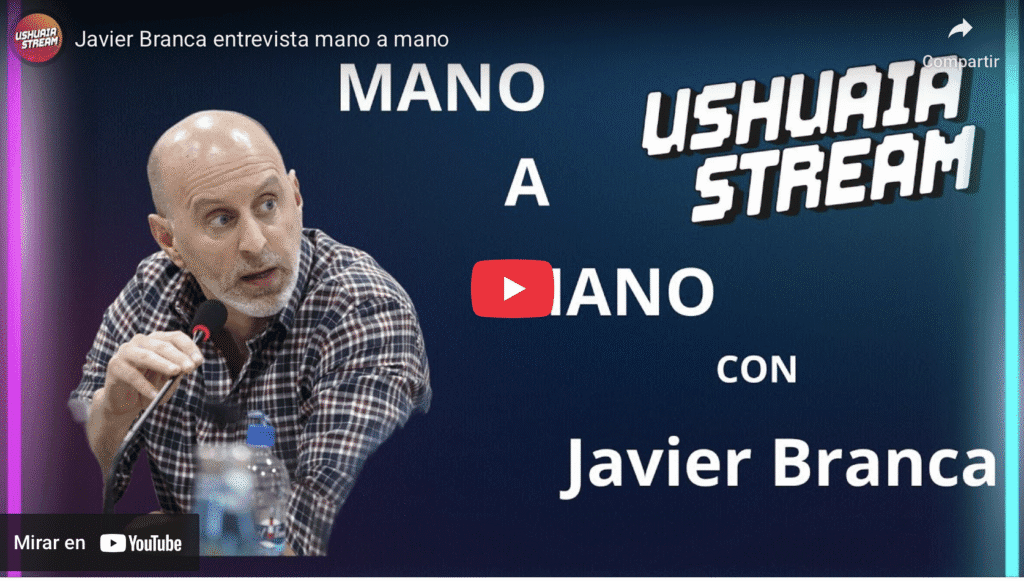 Javier Branca entrevista mano a mano